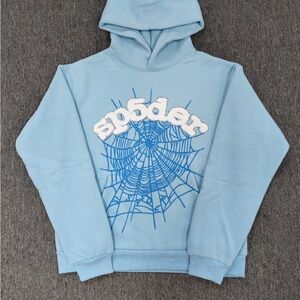 Light Blue Spider Hoodie